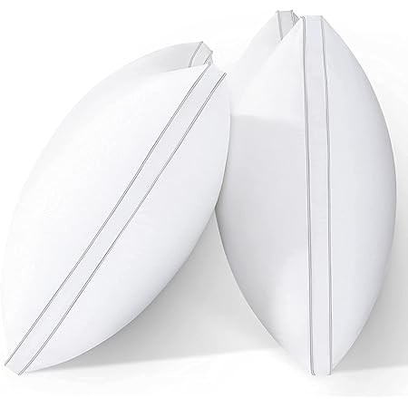 viewstar Queen Pillows for Sleeping, Bed Pillows Down Alternative Hotel Quality Pillow, Pillows for Side and Back Sleepers, Soft and Supportive Gusseted Pillow (20x30)