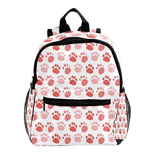 Sac à dos pour garçons et filles léger et compact avec motif cœur rose