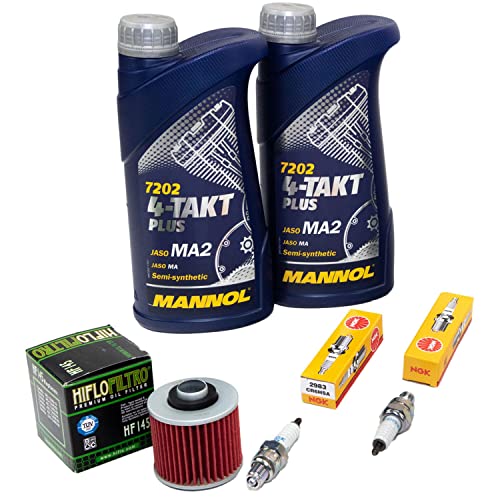 Kit huile filtre bougies Yamaha Virago 125 haute performance 5AJ