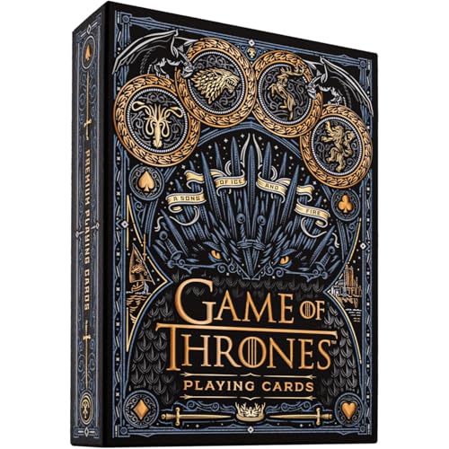 Image of MilesMagic Theory11 GoT Playing Cards Very Limited Edition Poker Collectible Premium Television Series Rare Deck by Theory11