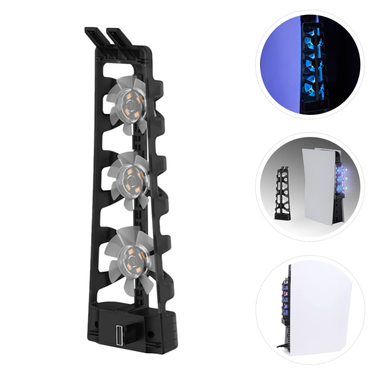 3 Pz Consolle Mozzo Di Raffreddamento Ad Aria Ventola Di Raffreddamento Per Host Ventola Di Raffreddamento Del Gamepad Ventilatore Console Di Gioco Addominali Più Fresco
