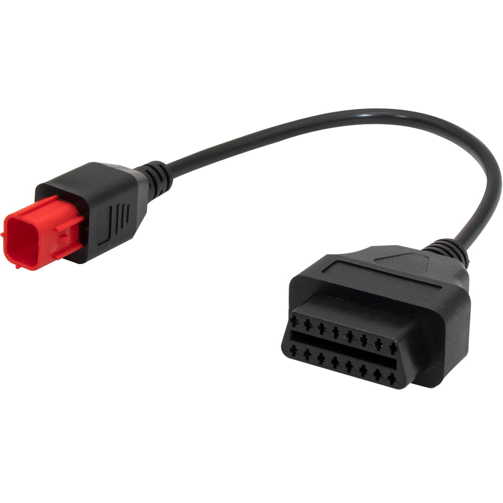 6 Pin OBD2 Adapter Cable, Euro5 6-pin Connector Suitable for Ya-maha Motorcycle OBD Diagnostic Cable Parts