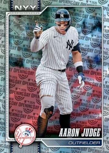 2026 Topps MLB Series 1 Baseball Trading Card Celebration Box – Exclusive Confetti & Holo Foil Parallels – Chance for Dynasty Mascot Autograph Relic Cards - 3