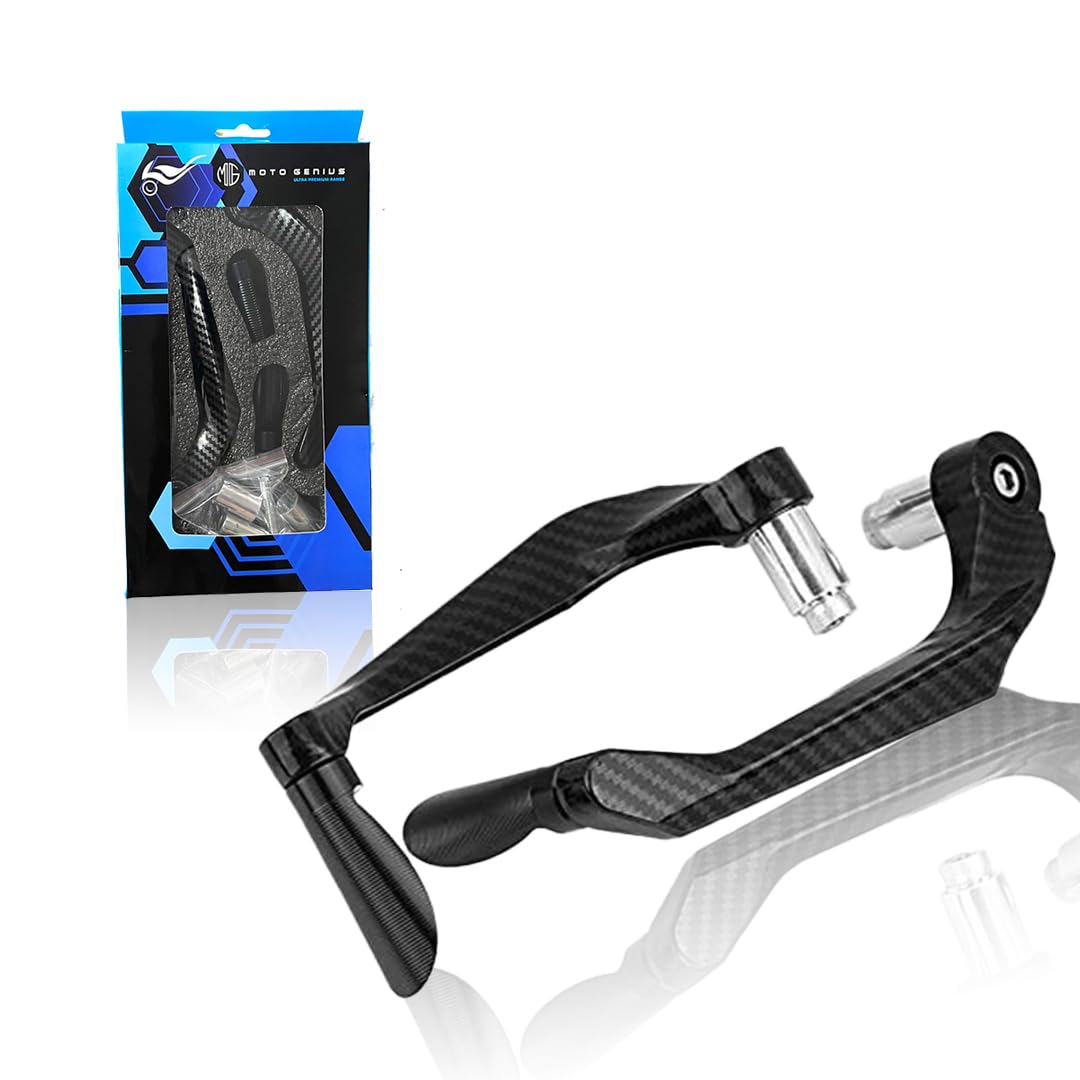 MOTO GENIUS Universal CNC Handlebar Brake Clutch Lever Protector Guard