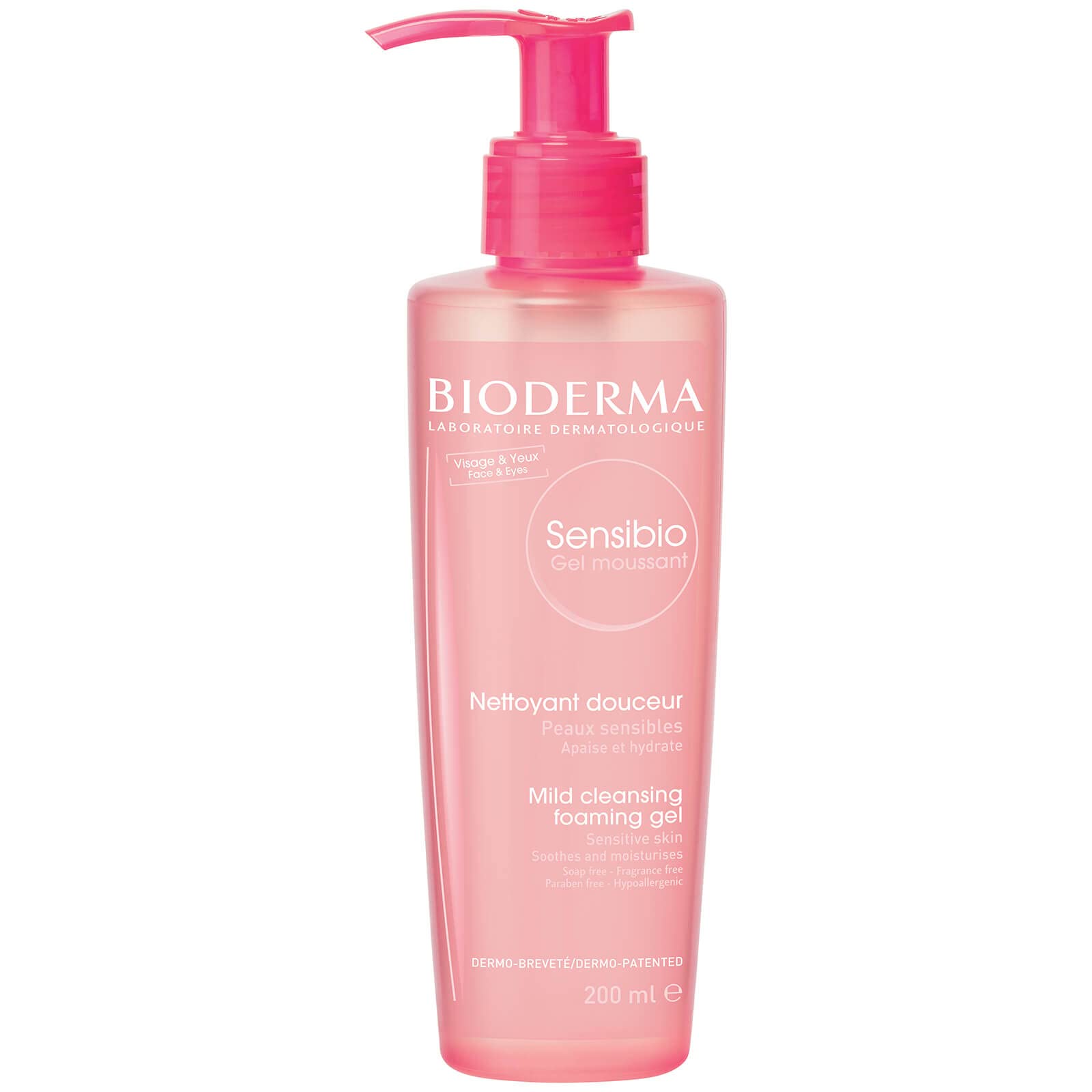 Bioderma Créaline - Gel schiumogeno, 200 ml