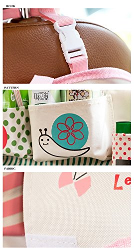 Luxury Backseat Car Organizer For Kids - Auto Seat Back Cover Protector and Storage - Fits Most Different Suv or Car (Blue whale)