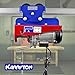 KARRYTON 1Ton/2200LBS I-Beam Trolley for Electric Hoist, Adjustable Manual Trolley Fits 2.5''-5'' Beam Flange, Push Beam Trolley for PA600, PA800 and P1000 Electric Hoist