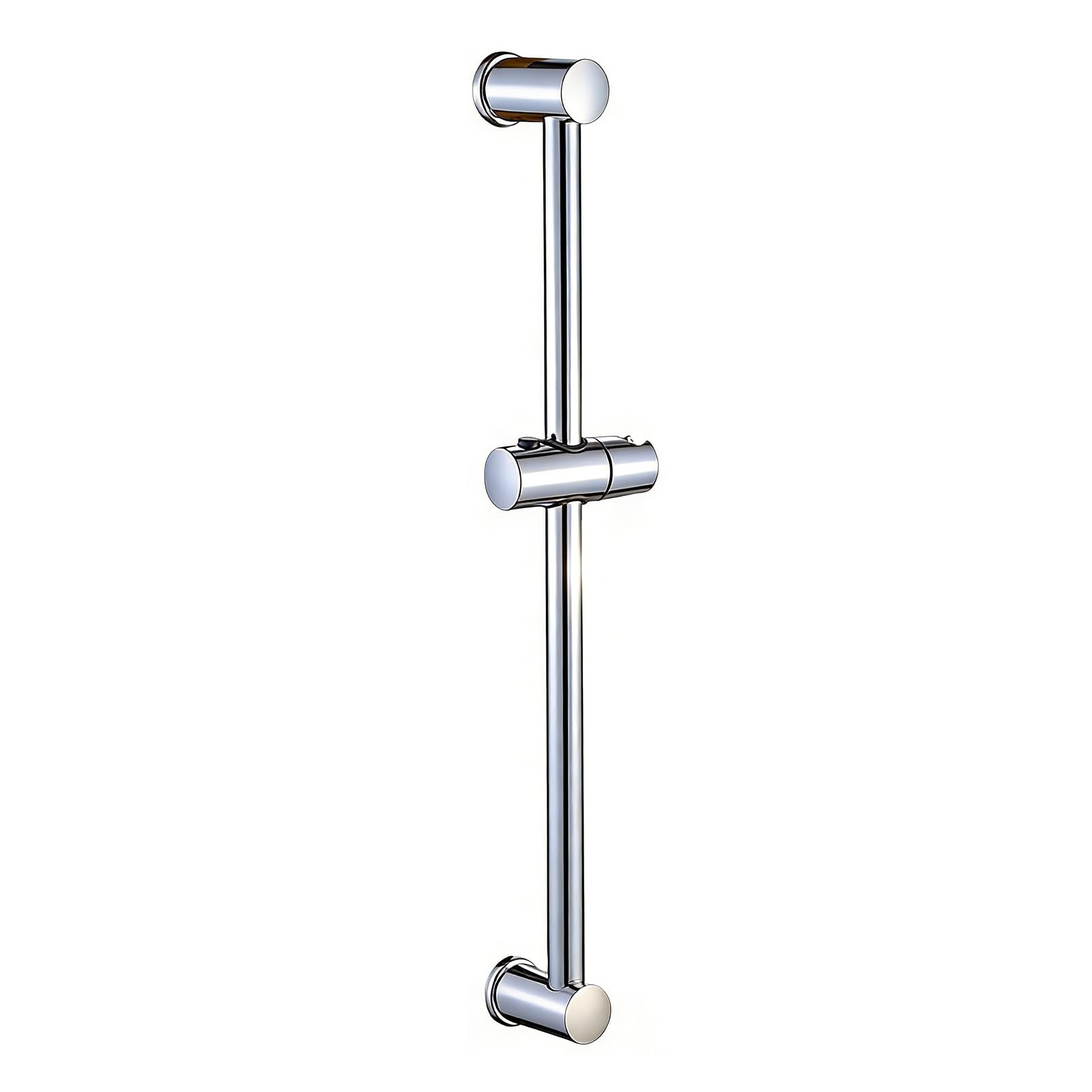 Sliding Shower Rod with Handheld Holder Steel Easy Heights Modern for Bathroom Wall Mount Shower Bracket