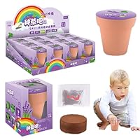 Kids Flower Growing Kit - Seed Starter Grow Kit - Self Watering Planters, Soil, Indoor and Outdoor Use, Seeds, No Mess, STEM Activity Toy