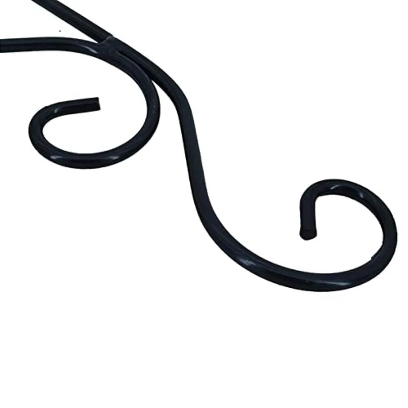 4 supporti for piante sospese, ganci for da parete in metallo con viti in ferro for mangiatoie for uccelli, lanterne e campanelli eolici Per Vasi Sospesi