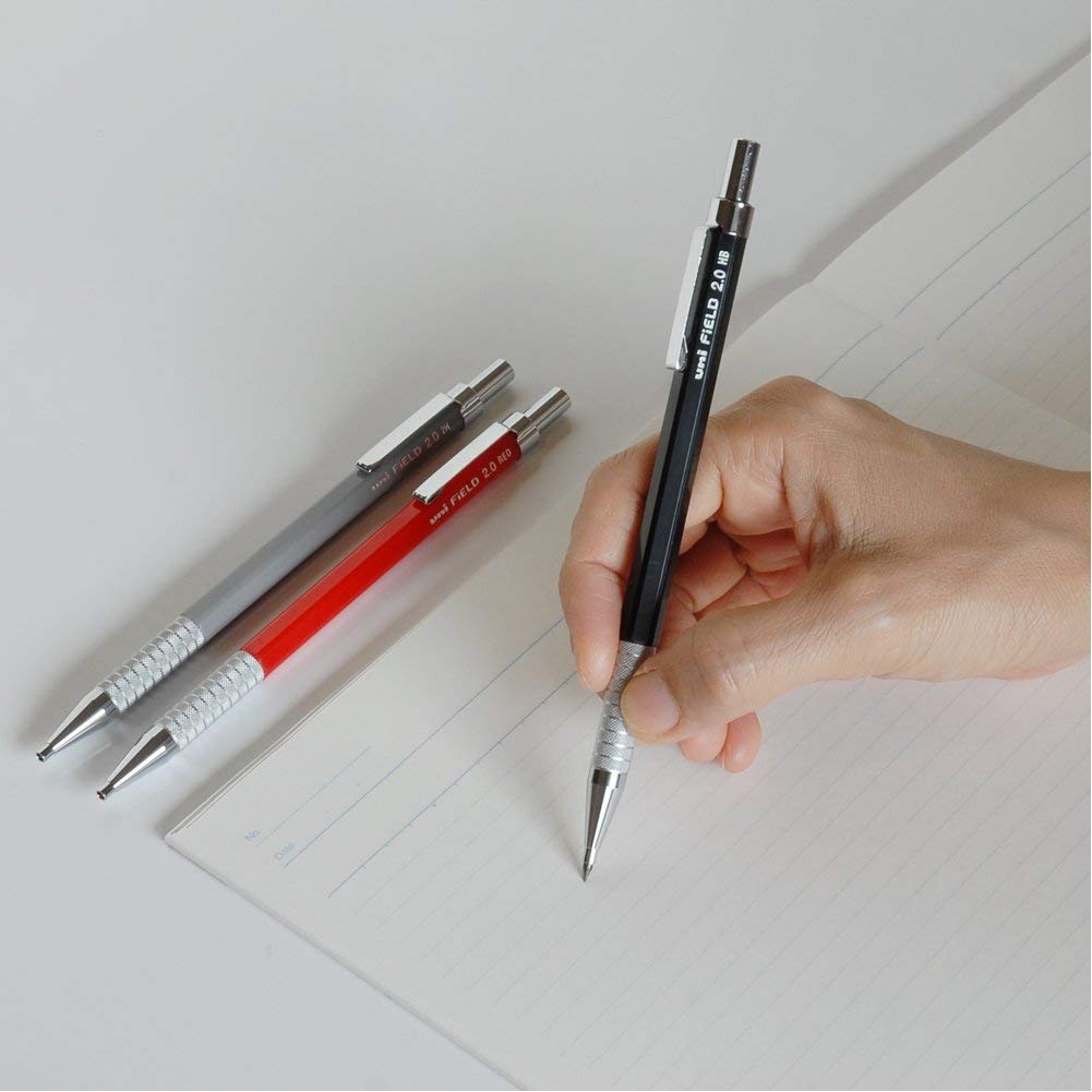 Lapiseira Uni, Field, núcleo de substituição de 2,0 mm vermelho