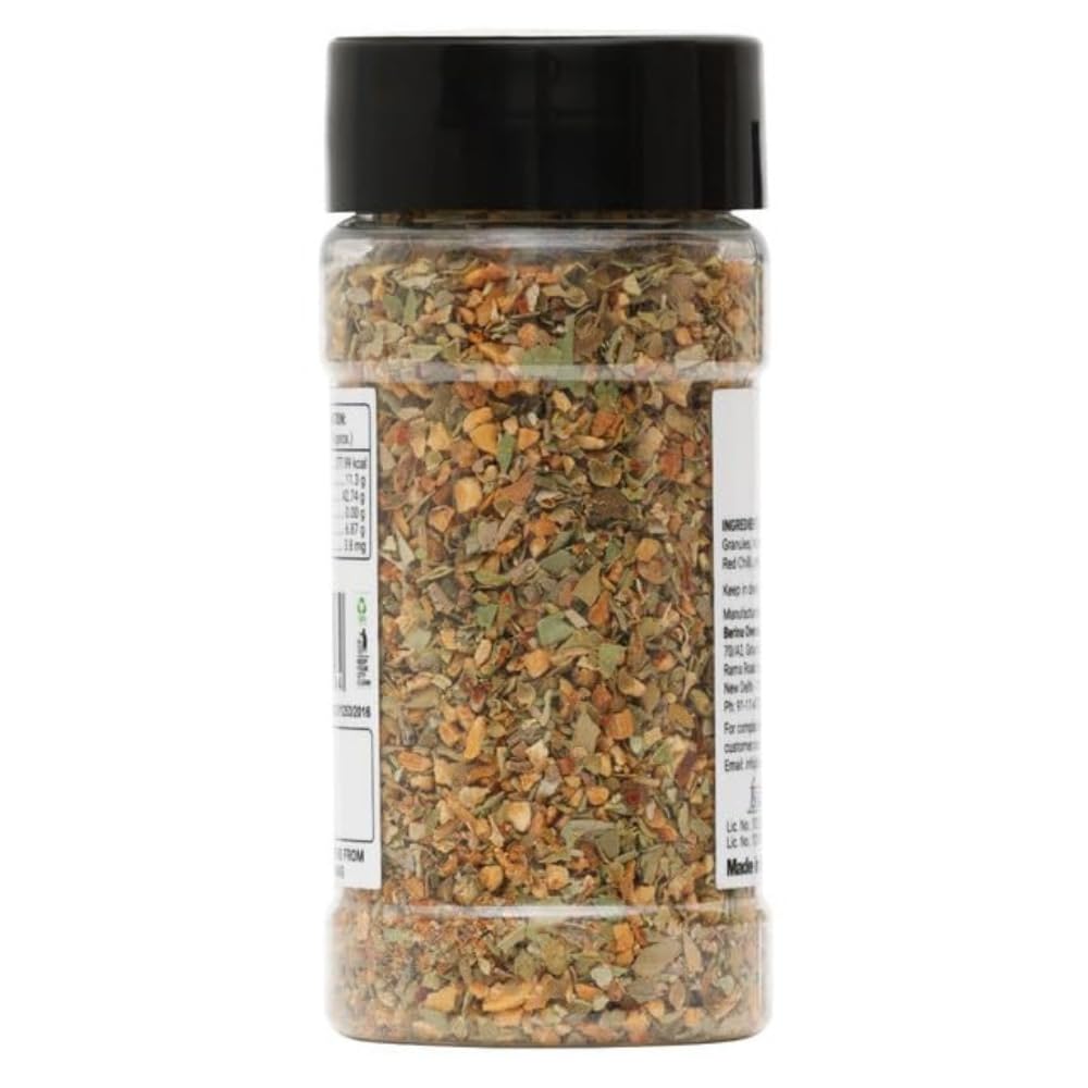 Indian Kitchen Pizza Seasoning 40g (Pack of 2) Perfect Blend of Herbs and Spices Natural and Aromatic Ideal for Pizzas Garlic Bread Pasta Salads and More Elevate Your Homemade Pizzas with Authentic Flavor - Image 4 thumbnail