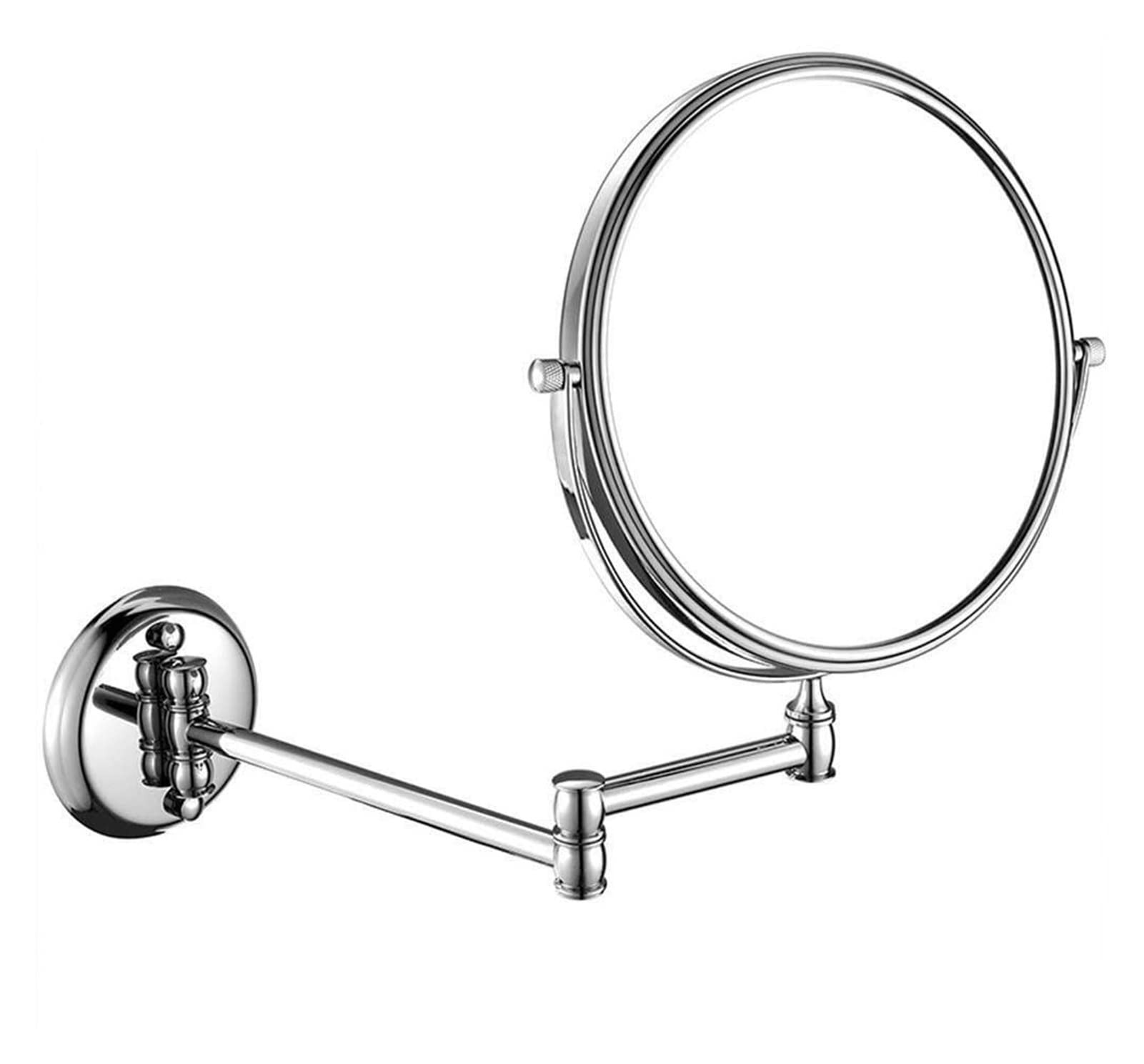 Miroir de Maquillage de 6 Pouces Style Européen Créatif en Verre Haute Clarté
