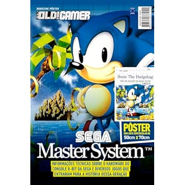 Capa do livro Superpôster OLD!Gamer - Sonic The Hedgehog