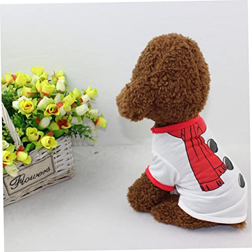 Suéter de Navidad para Perro con Diseño Muñeco de Nieve miniatura 7