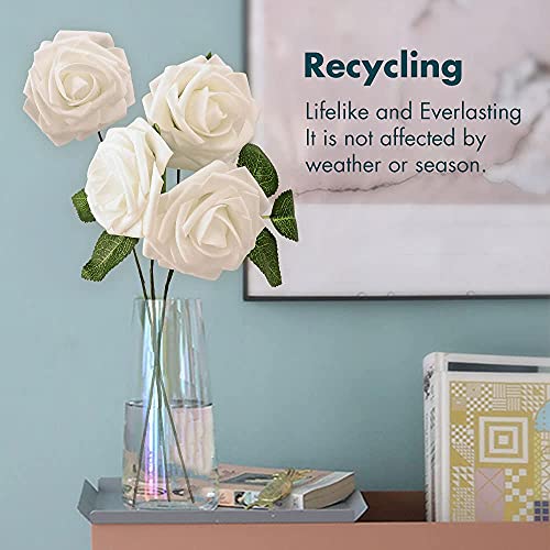 LangRay Fiori Artificiali, 50 Pezzi Rose