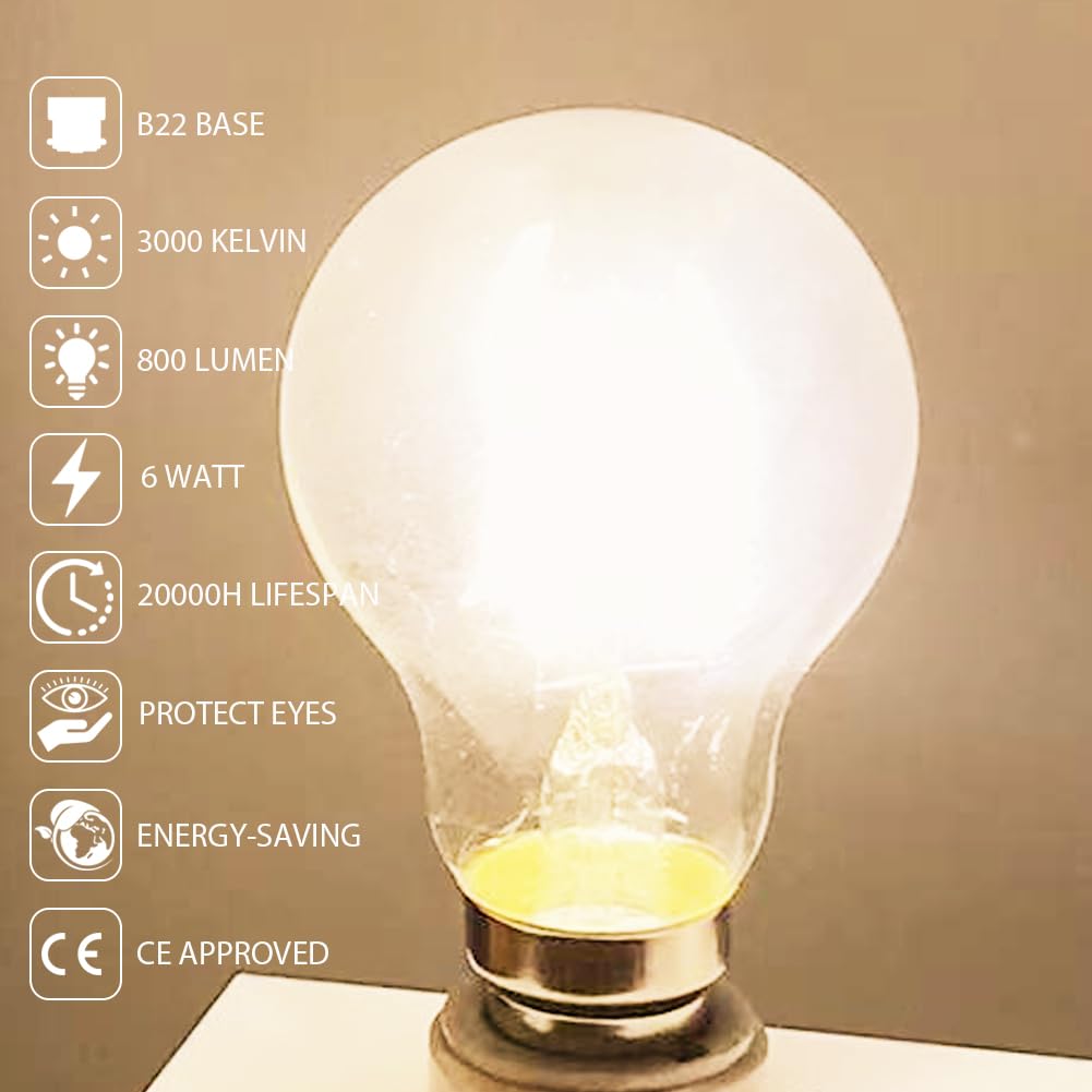 Xnordcaper B22 Bayonet LED Light Bulbs - Image 2