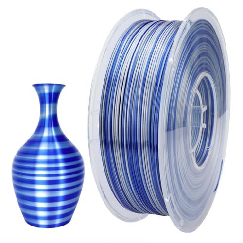 Filament CC3D PLA Niebieski Dwukolorowy Jedwabny (BLUE DUAL SILK)
