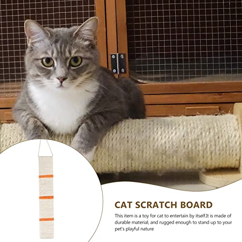 Totority 4119F9SI0573044 Sisal Hanging Scratch Pad, Cat Scratcher Mat Wall Saver Corner thumb #2