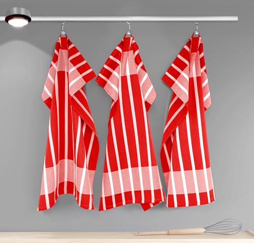 Torchons de cuisine en coton absorbants contre les traces de vaisselle - 6