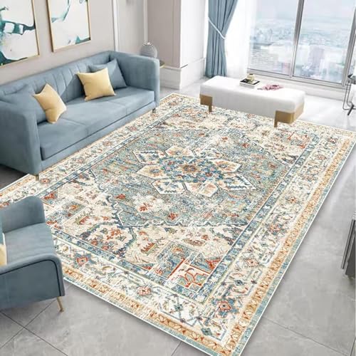 Alfombras retro americanas lavables de 60x100cm estilo nórdico para dormitorio 2