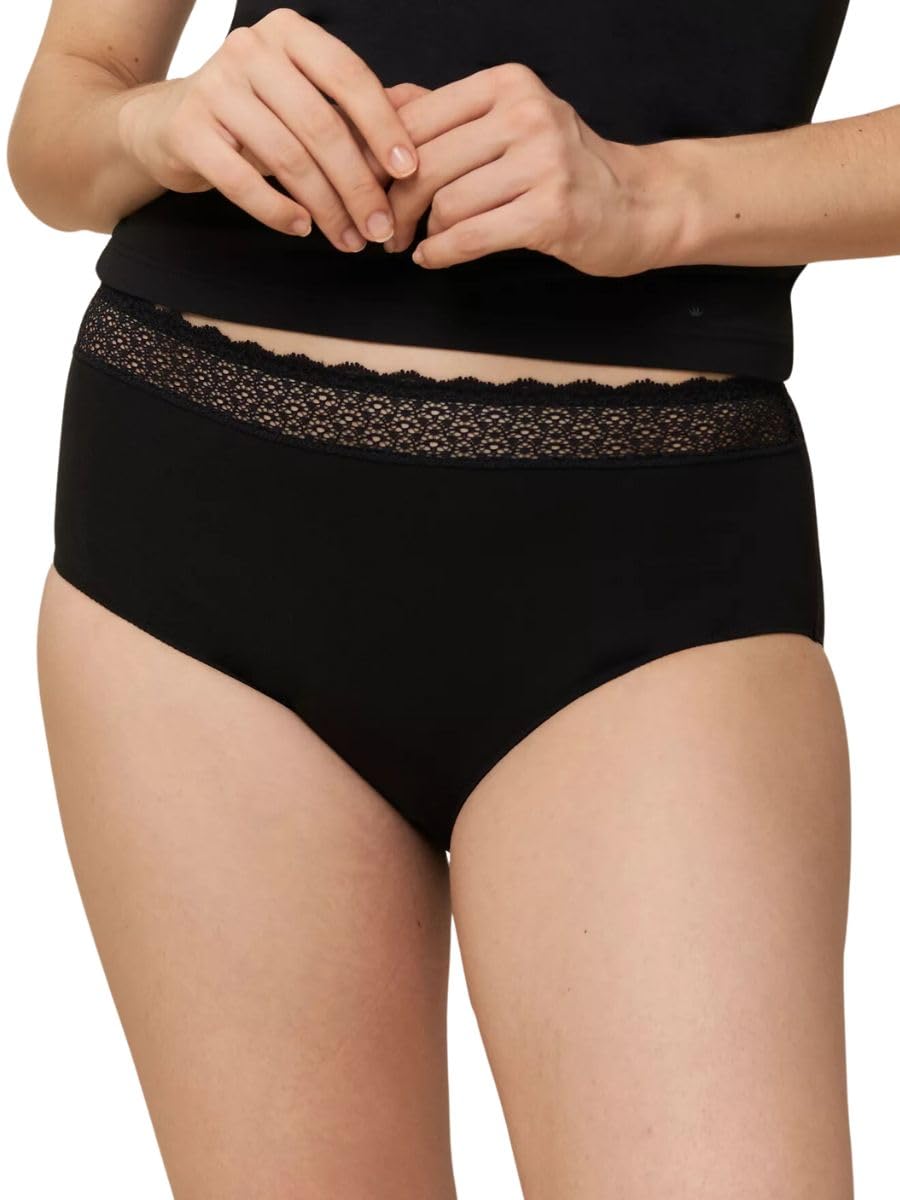 Triumph Feel Of Modal Midi Knickers Women's Black Extra Large
