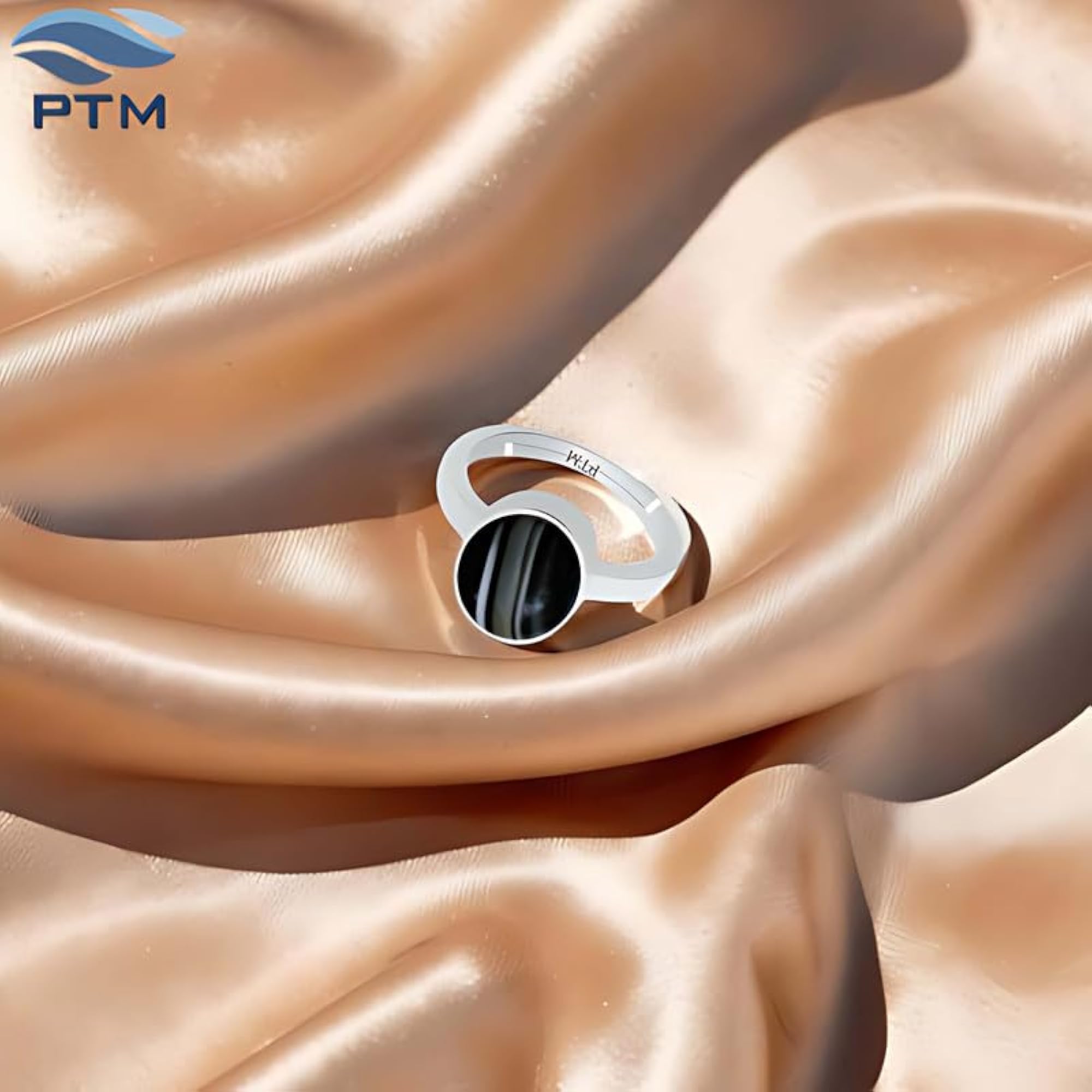 Natural Sulemani Hakik 6.25 Ratti Sterling Silver Adjustable Ring