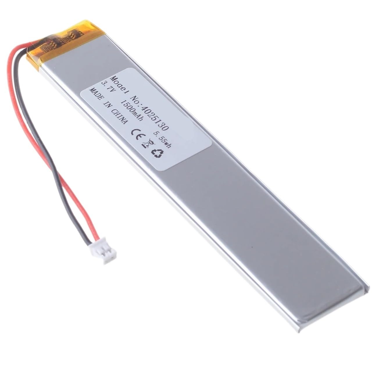 4025130 de 3,7 V y 1500 mAh (1 Unidad)(2.0 3P Cable 5CM)