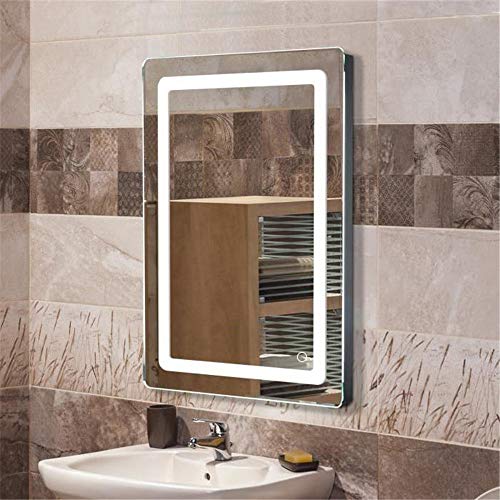 Turefans LED mirror，Bathroom Mirror, 9W+cool white +IP67 waterproof, 50 * 70cm