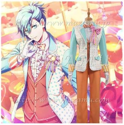 Amazon 美風藍 うたの プリンスさまっ Shining Live うたプリ シャニライ Sweet Cafe Live コスプレ衣装 コスチューム ハロウィン クリスマス Cosplay 女性xl コスプレ 仮装 通販