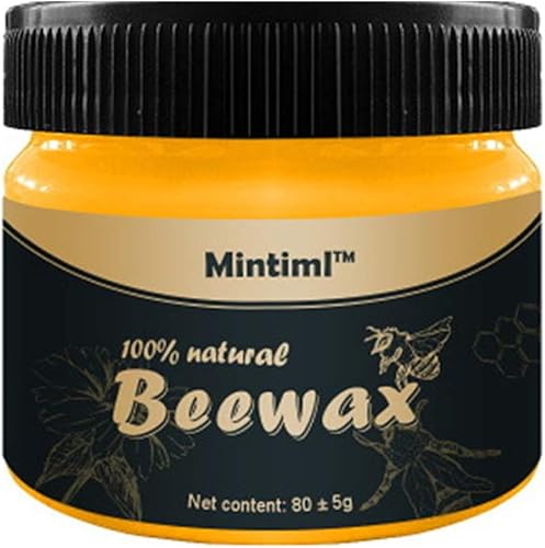 Condimento de madera, cera de abeja para madera y muebles, metal y cuero, solución completa cuidado de muebles limpieza del hogar, protege y mejora