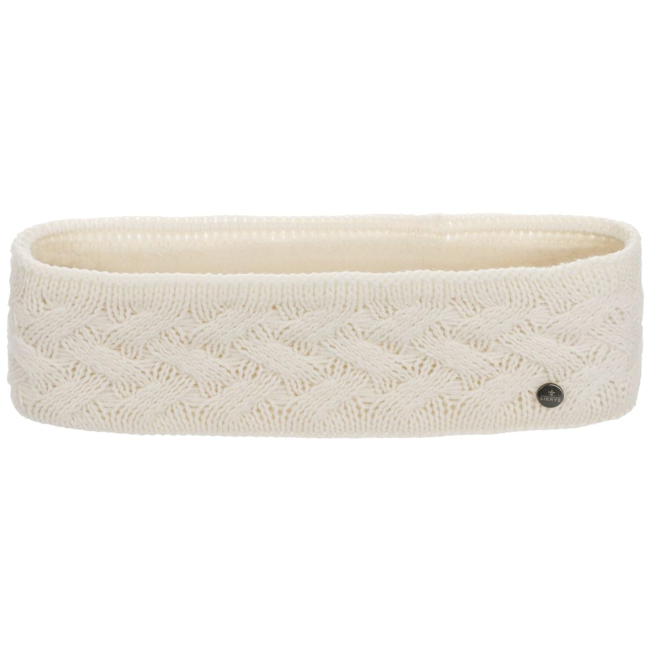 Lierys Fauske Headband Ear Warmers (One Size - Cream White)