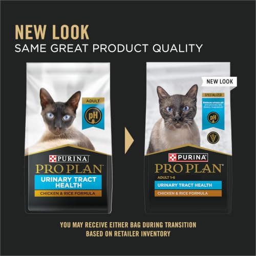Purina Pro Plan Urinary Tract Cat Food, Chicken & Rice Formula, 7 lb Bag - image 2
