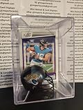 Trevor Lawrence Jacksonville Jaguars Mini Helmet Card Display Case Collectible Auto Shadowbox Autograph