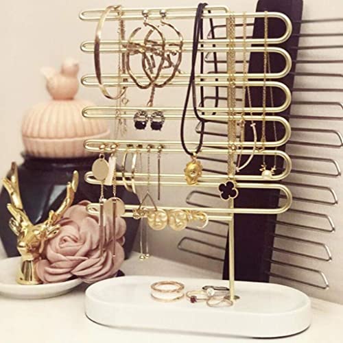 Range-bijoux doré compact pour ne plus jamais perdre vos petites puces