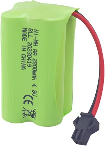 Miniatura 4 de sea jump 2PCS AA 4.8V 2800mah SM-2P Plug Batería con USB Cable de Carga para Robot Eléctrico RC Barco Batería 128 Stunt RC Car C128 128 NB2801