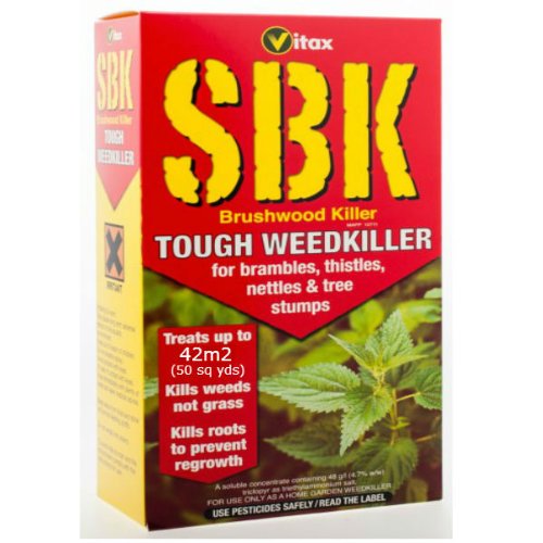 SBK weedkiller 1.25ml Brushwood Killer Tough Weed Killer Amazon
