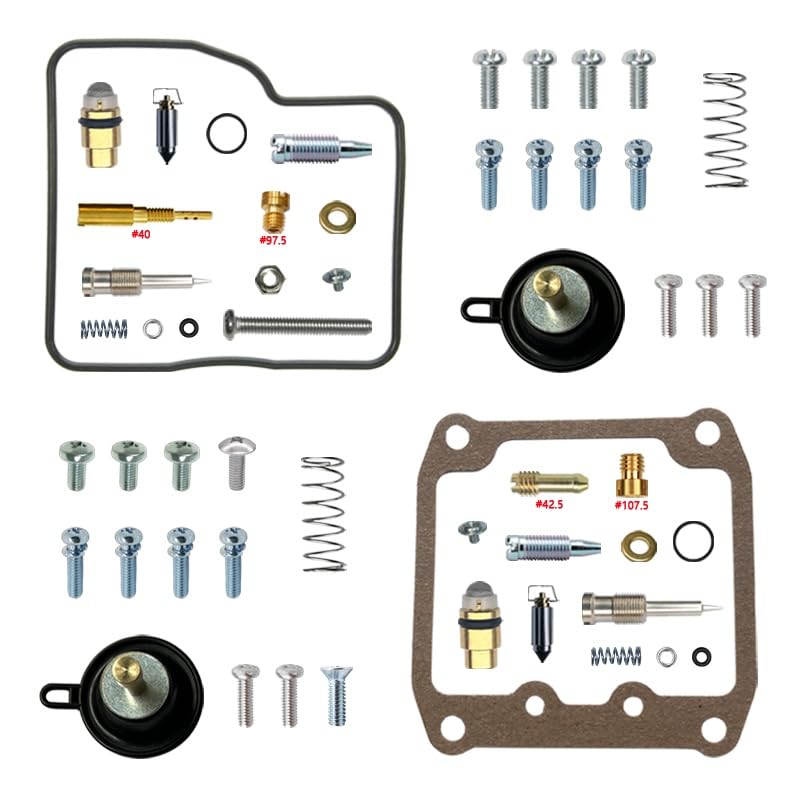 Kit carburateur VS800GL VS52C complet avec membrane coupure air pour moto custom Suzuki 800cc