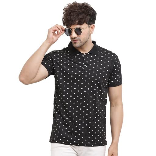 Image of LEOTUDE Men's Regular Fit Round Neck Colorblock T-Shirt for Men (Pack of 2)