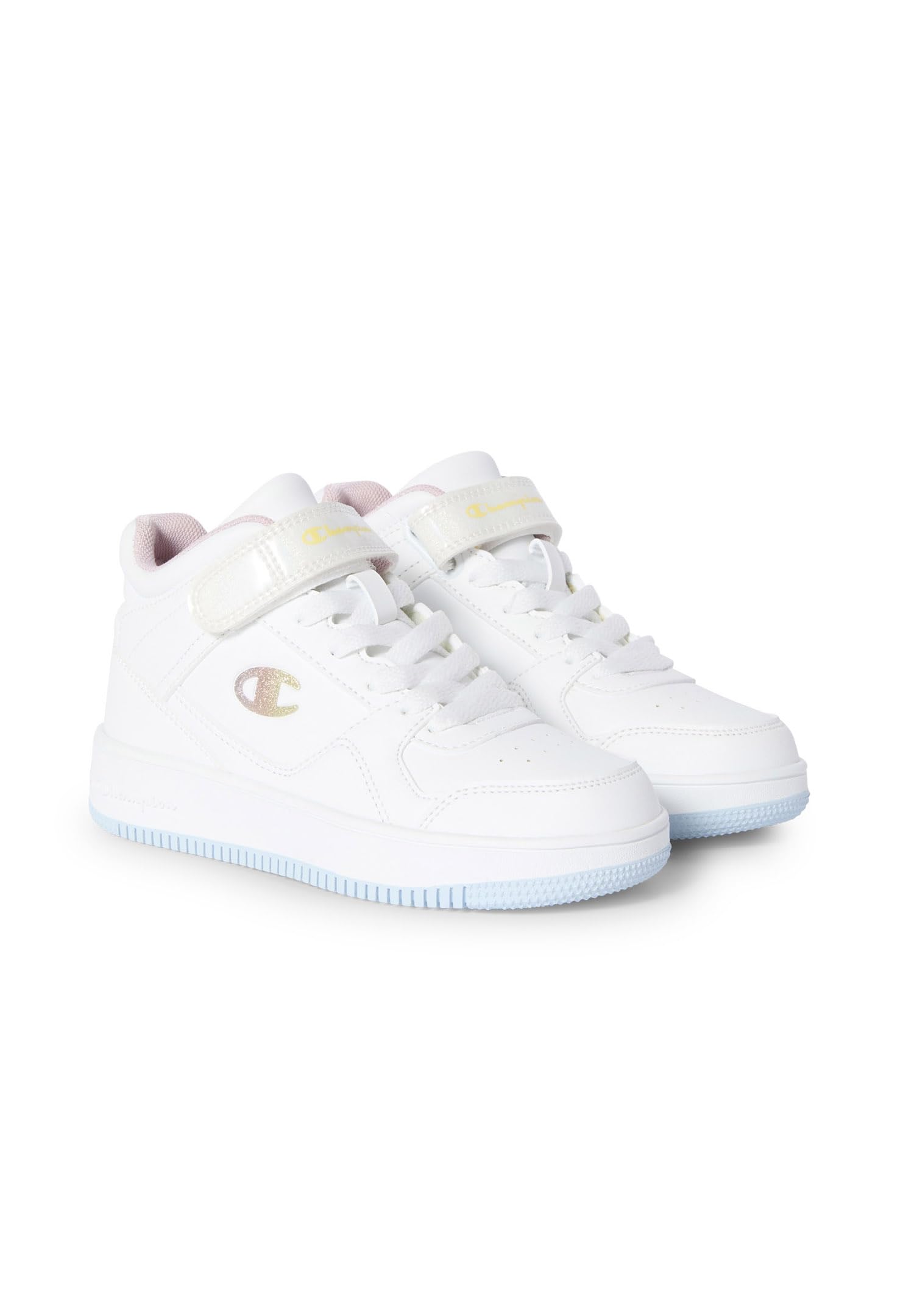 Champion Girls Rd18 G Ps Mid Shoes, White, 11 UK