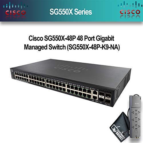 Amazon.com: Cisco SG550X-48P 48 Port Gigabit Managed Switch