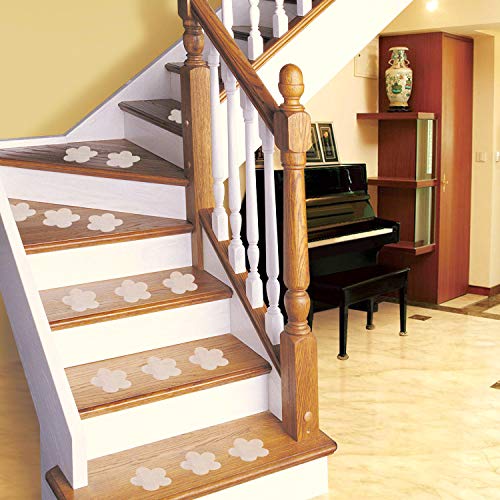 Non Slip Bathtub Stickers 28 Pcs Adhesive Anti Slip Shower Stickers For Bath Tub,Bathroom,Stairs With Premium Scraper #TOP4