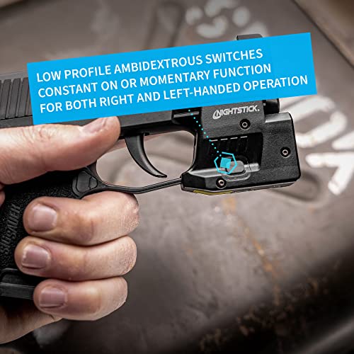 Nightstick Tsm-11G 150-Lumen Rechargeable Tactical Mounted Weapon Light W/Green Laser For Glock G42/G43/G43X/G48 #TOP5