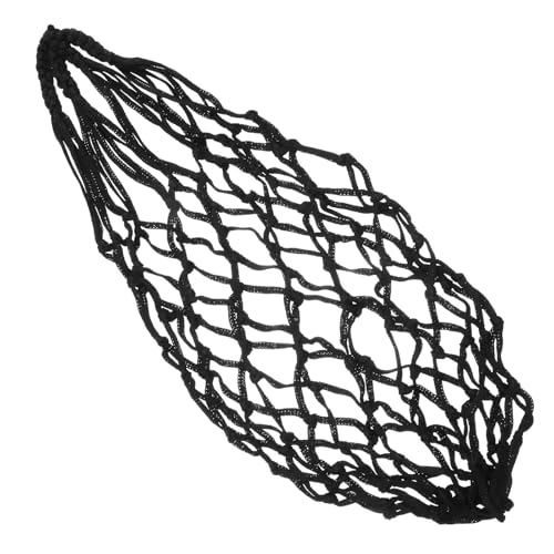 Veemoon Geflügelfutterautomat mit Netzbeutel aus Nylon 1 Stück Schwarz Strapazierfähig für Hühner und Andere Nutztiere für Stallhaltung