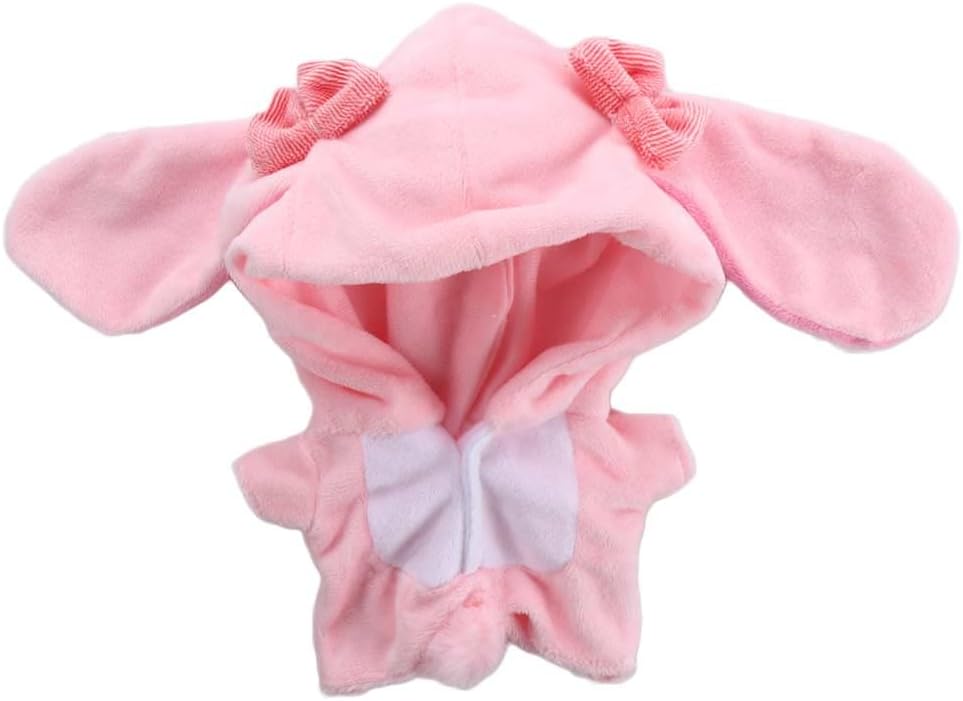 20cm Doll Clothes, Lovely Plush Animal Dolls Jumpsuit