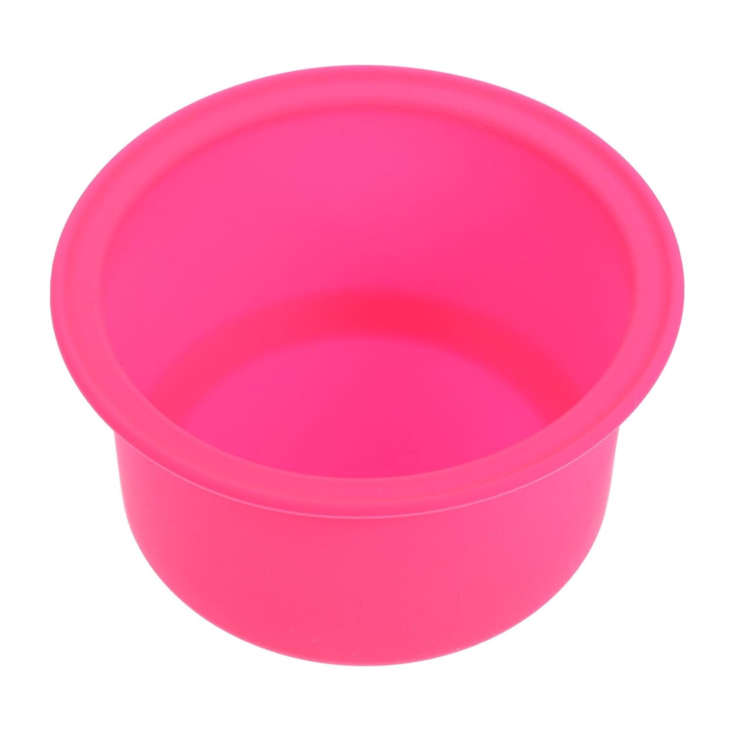 Non-stick Silicone Wax Melting Bowl Heat-resistant Wax Heater Accessory for Easy Removal Durable Practical Melting Container Pink