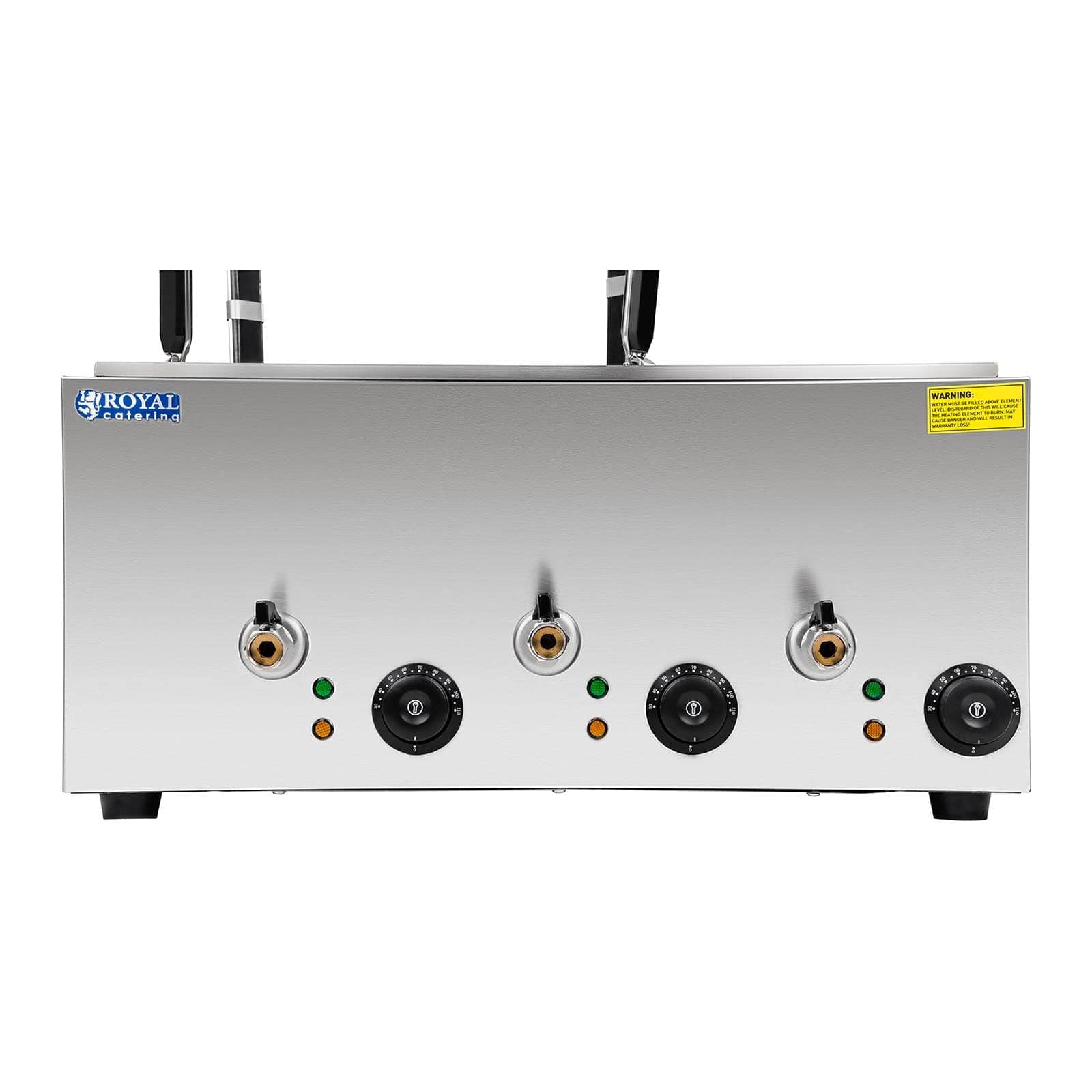 Royal Catering - RCNK-6 - Cuocipasta a 6 Cestelli - Capacità 4 L