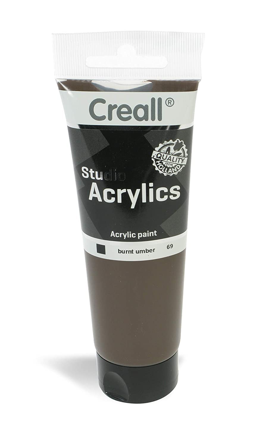 Creall American Educational Products A-33769 Creall Studio Acrylics Tube, 120 Ml, 69 Burnt Umber