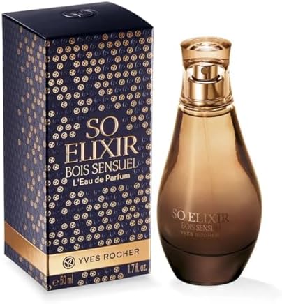 Yves Rocher So Elixir Bois Sensuel Eau de Parfum for Women Long Lasting Fragrance Perfume Gift - 50 ml./1.69 fl.oz.
