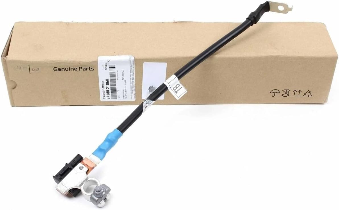 Genuine OEM 37180-2T860 Battery Negative Cable / 371802T860 Compatible with Kia Optima 2014~2015
